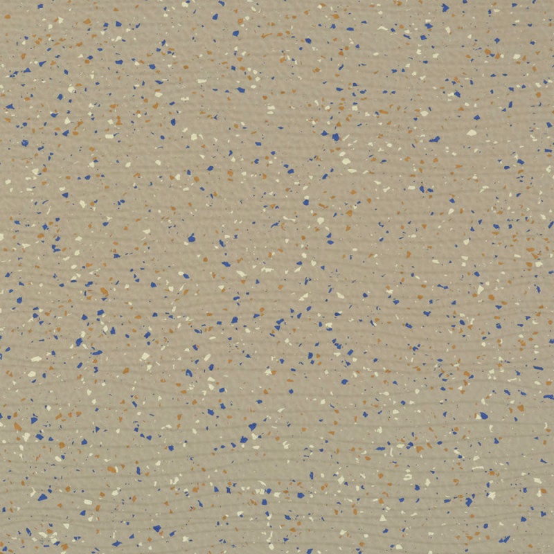Johnsonite Octoberfest Bamboo Color Splash Speckled Rubber Tile - Textured - 24" X 24"