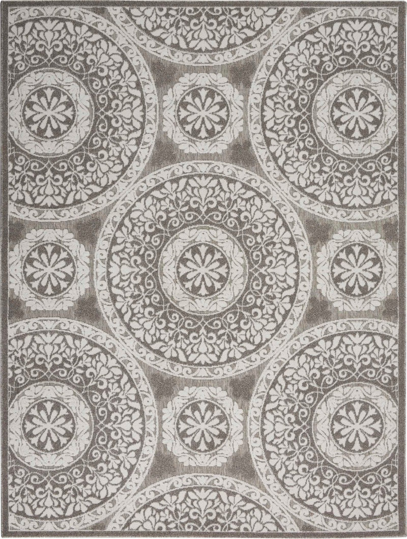 Key Largo Taupe 10 Ft Runner Area Rug