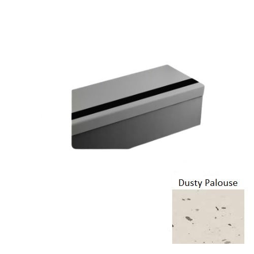 Dusty Palouse Hammered Rubber Stair Tread