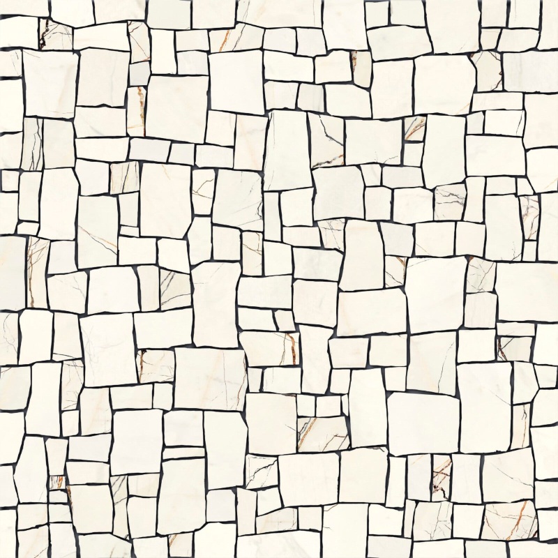 Lichen Series Fragments Naturalee Porcelain Tile - Matte - 48" X 48"