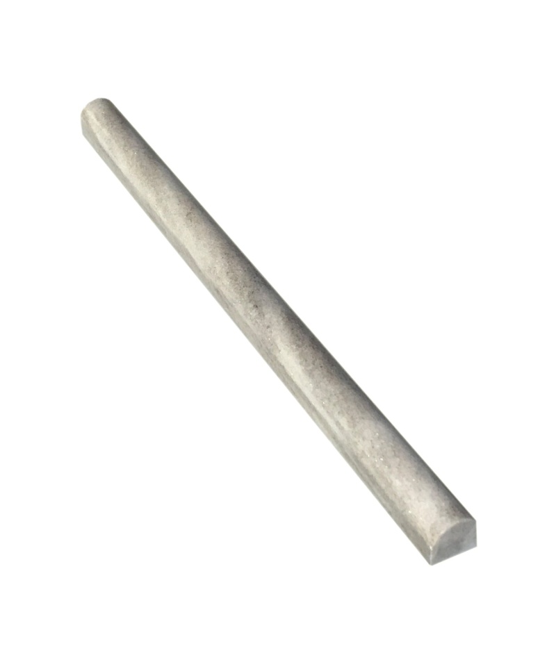 Palissandro Marble Liner 3/4" x 12" Bullnose Polished