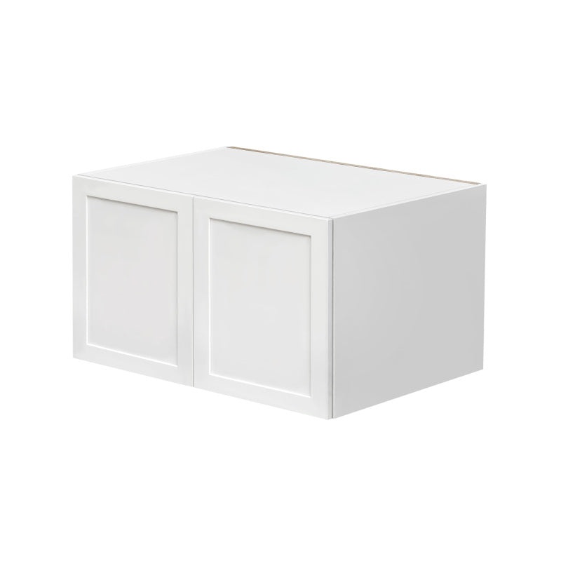 Mallorca White Shaker Wood Kitchen Wall Bridge Cabinet
