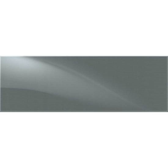 Perspecta Stellar Gray Ceramic Tile - Polished - 8" X 24"