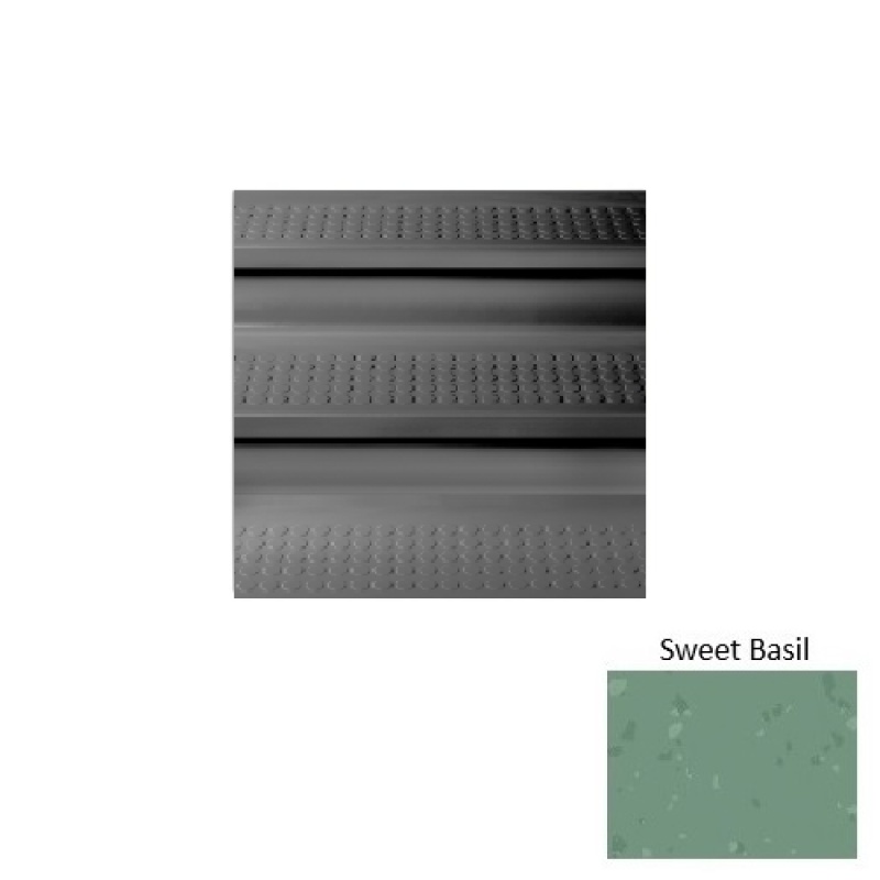 Symmetry 98 Sweet Basil Vantage Raised Circular Rubber (Sq) Stair Tread - Textured