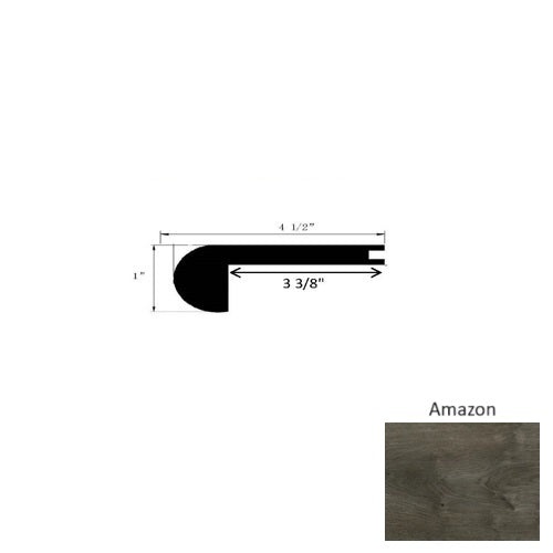 94" Flush Stair Nose Trim