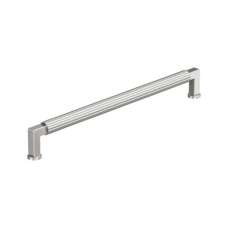 Ballard Zinc Bar Cabinet Pull - Polished Nickel