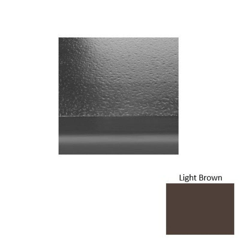Solid 95 Light Brown Hammered Rubber Stair Tread
