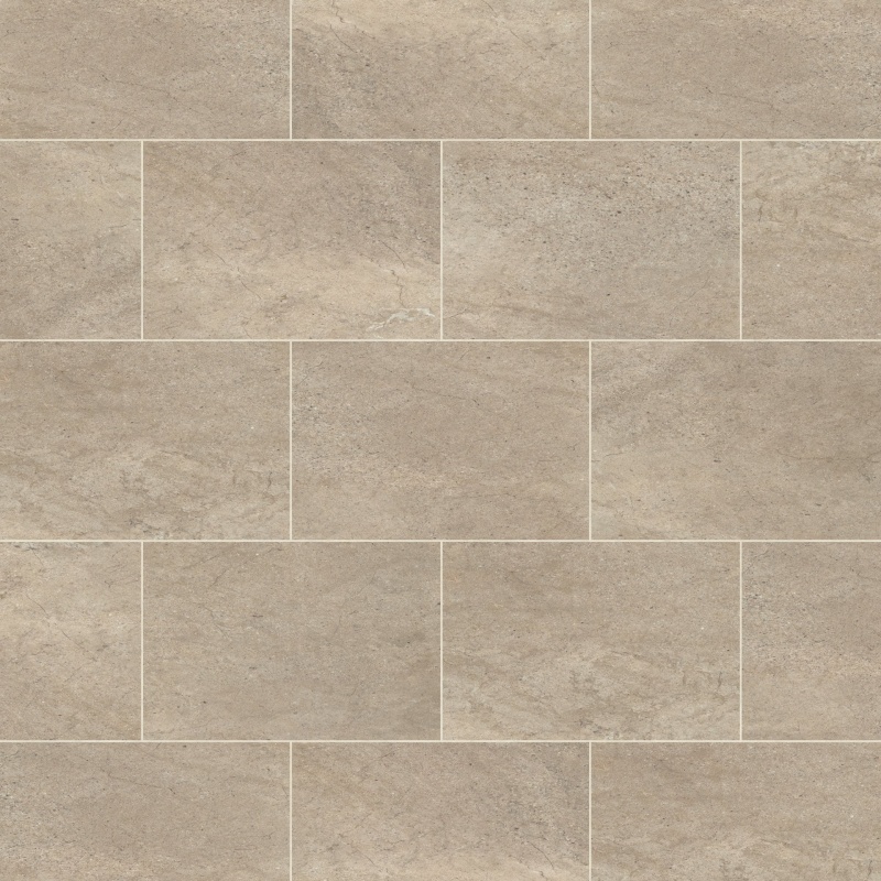 Knight Portland Stone Glue Down Luxury Vinyl Tile - Textured - 12" X 18"