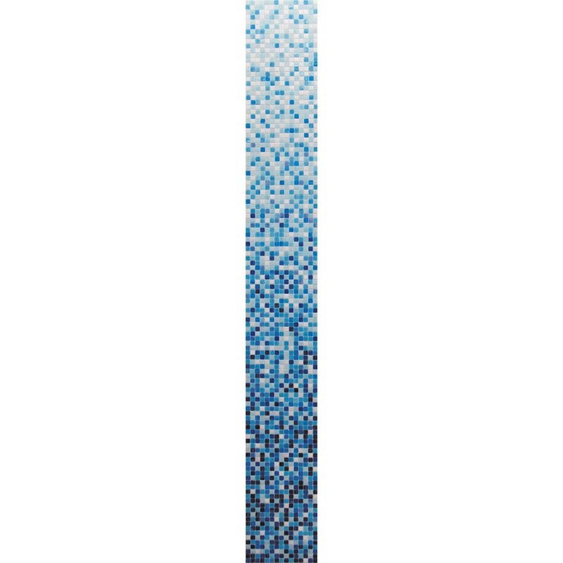 Gradients Maritima Glass Mosaic - 0.8" X 0.8" - Glossy