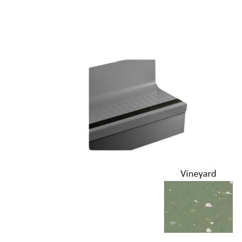 Johnsonite Vineyard Raised Square Rubber Moulding / Trim
