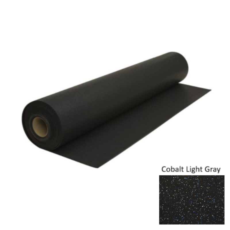 Cobalt / Light Gray Recoil Fitness Flooring