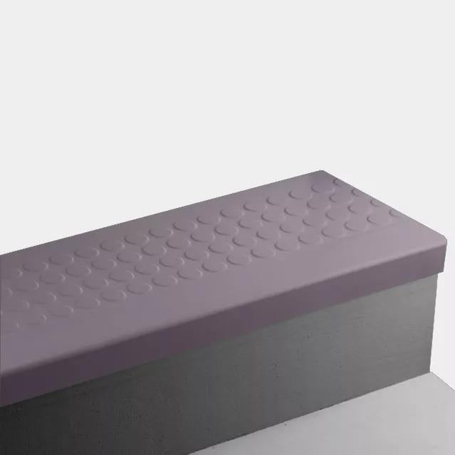 Johnsonite Shoreline Purple Stair Moulding Trim
