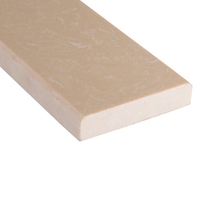 Clearance Sale! Bottochino Engineered Marble Threshold - 4" X 24" Double Bevel - Polished