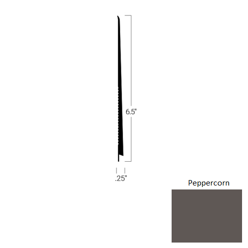 Johnsonite Peppercorn Rubber Tightlock Carpet Base