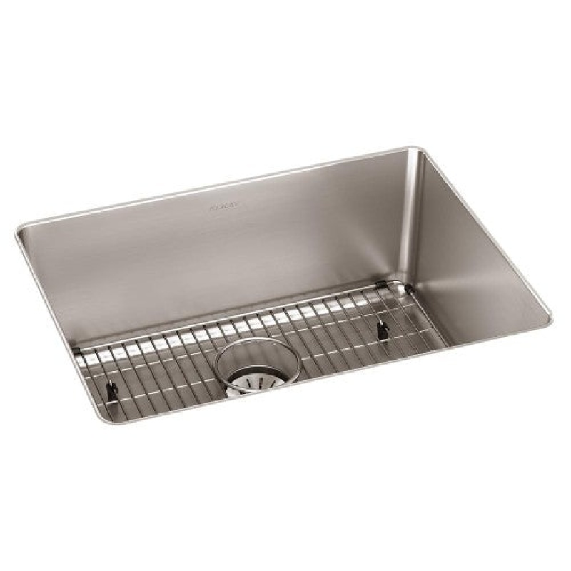 Lustertone Iconix Stainless Steel Undermount Single Bowl Kitchen Sink