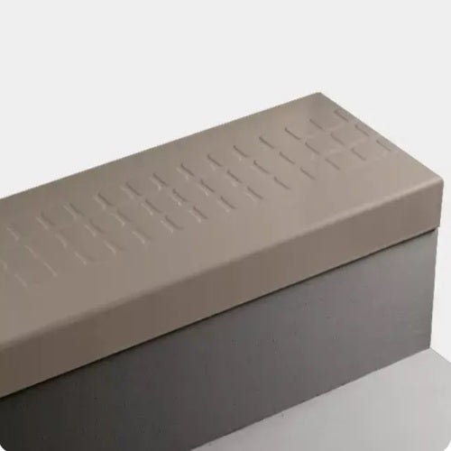 Raised Square Rubber Stair Tread Trim