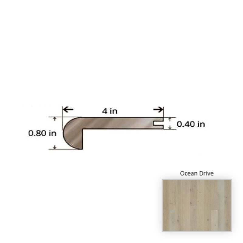 Oak Ocean Drive Hardwood Stair Nose
