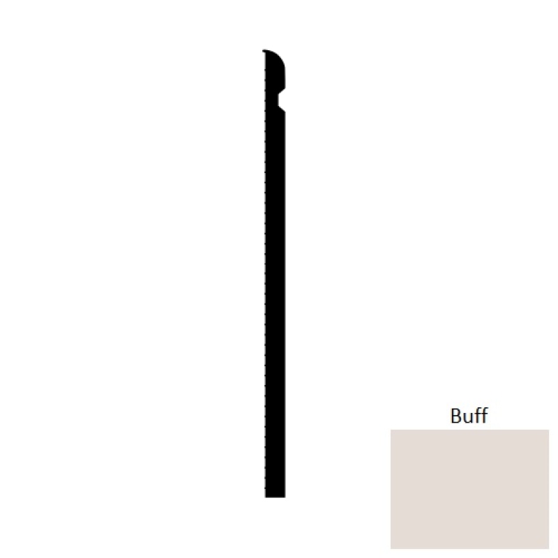Buff Escalate Sce Rubber Wall Base