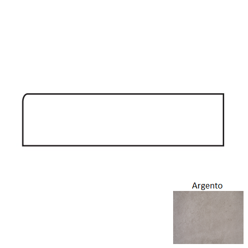 Pierre Belle Argento Porcelain Bullnose Trim