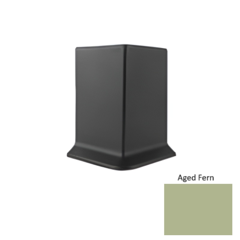 Pinnacle Aged Fern Rubber No Toe Outside Corner