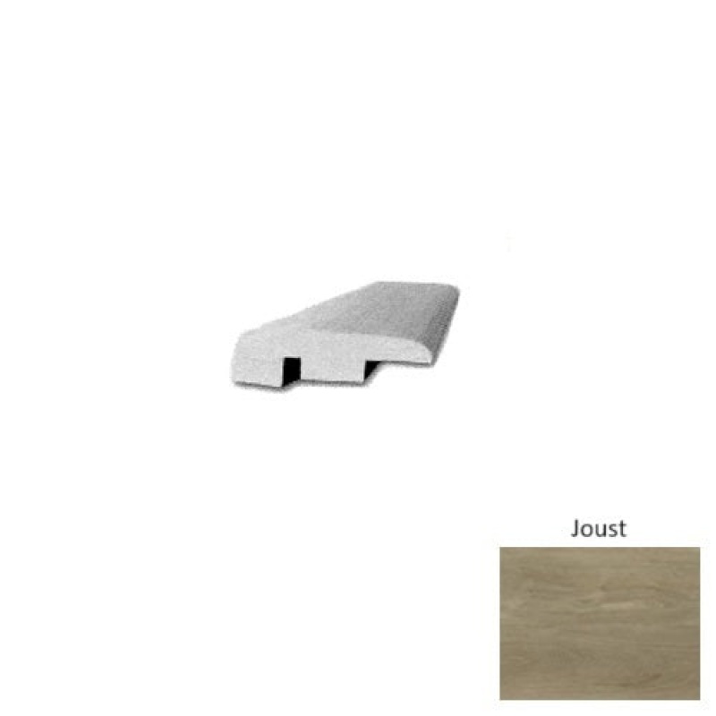 Conquest Joust Luxury Vinyl Moulding / Trim – 94" End Cap – Ceramic Bead