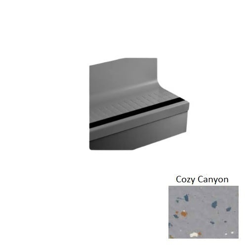 Johnsonite Cozy Canyon Raised Square Rubber Moulding / Trim