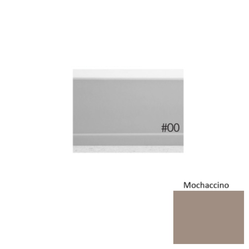 Pinnacle Plus #00 Simplicity Mochaccino Rubber Coil Wall Base - 4" X 60 Ft