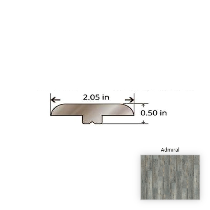 Courtier Admiral Oak 84.25" T Molding Trim