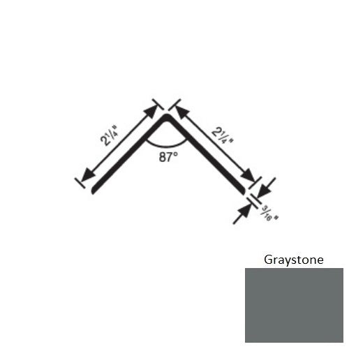 Flextones Graystone Vinyl 193 Corner Guard