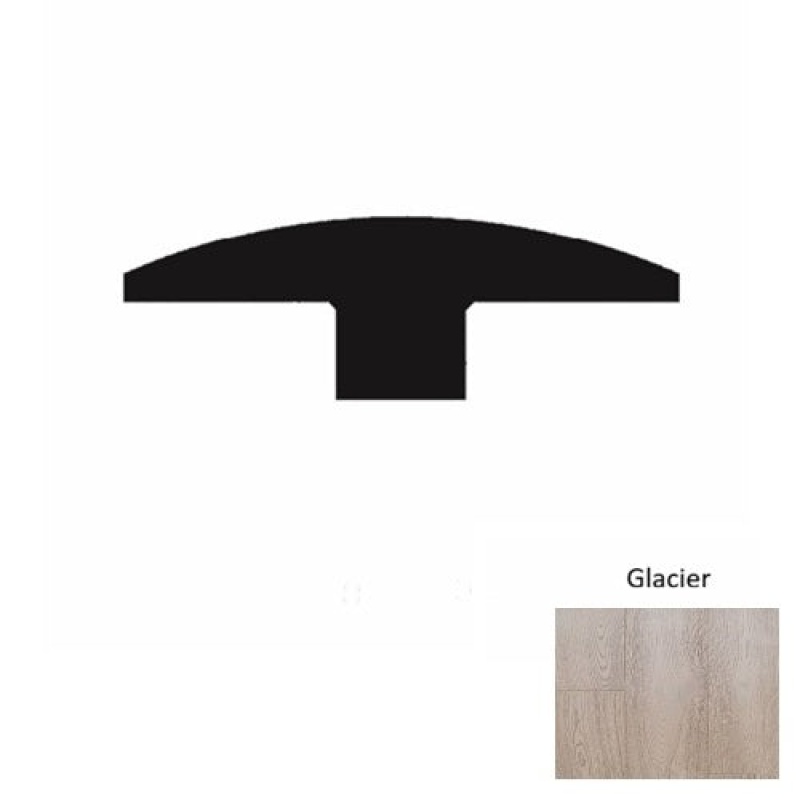 Designer Glacier 78" Wire Brushed T Molding