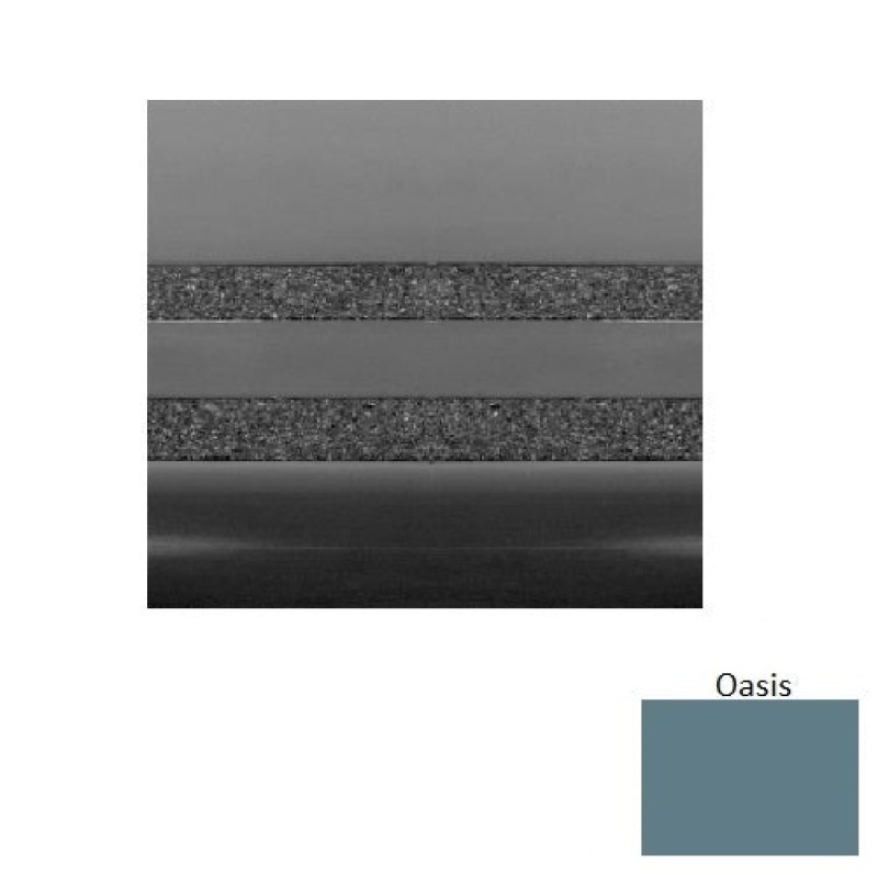 Solid 41 Oasis Heavy Duty With Two 3/4 Inch Strips Rubber (Rd) With ...