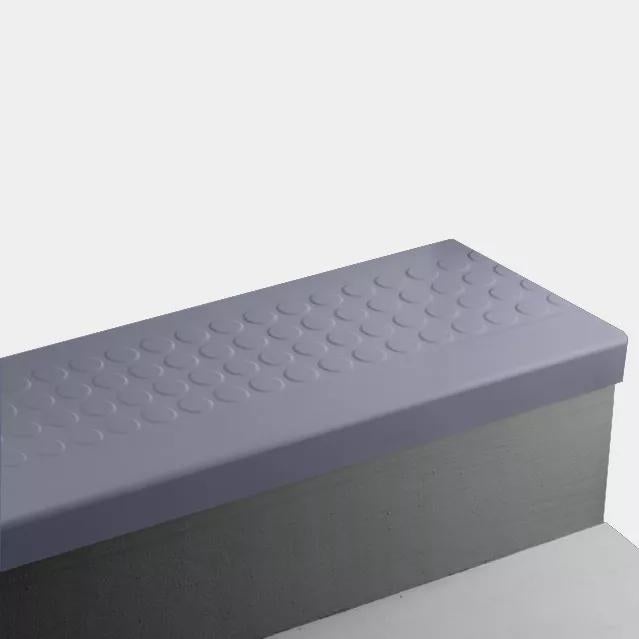 Johnsonite Grapest Raised Round Rubber Moulding Trim