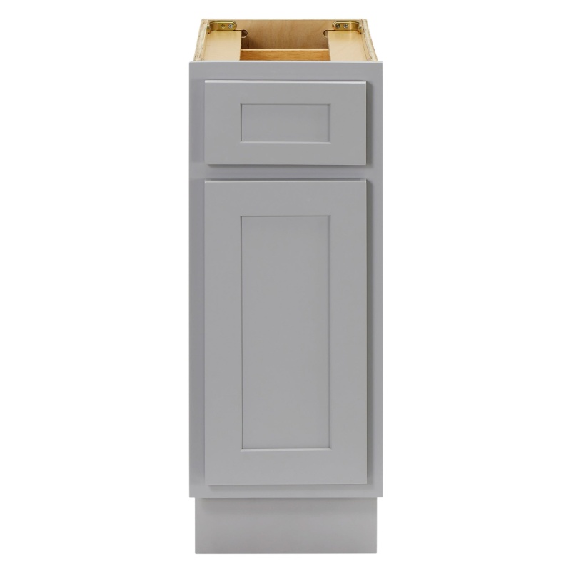 Cvd Grey Wood Freestanding Bathroom Cabinet - 12" X 21" X 32.5" - Grey