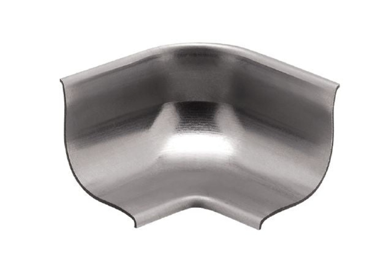 Eck Khk 90 Degree 3 Way Inside Corner Metal Tile Edging Trim - Stainless Steel - 9/16" X 1"