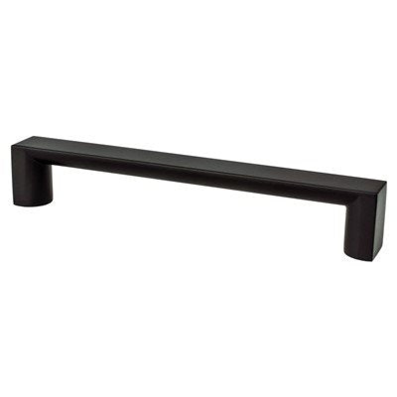 Berenson Elevate Aluminum Handle Pulls - Matte Black - 6 5/16" (160 Mm) Center To Center