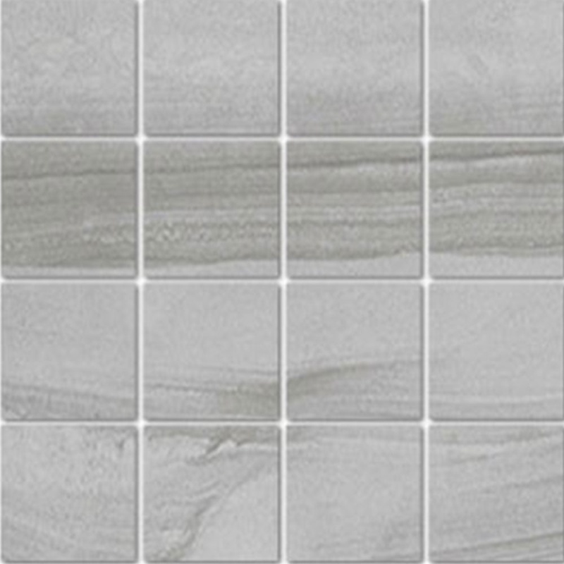 Verena Grey Porcelain Mosaic - 3" X 3" - Matte