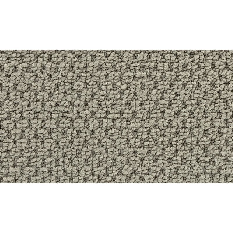 Remarkable Quality Liquid Silver Polyester Carpet - Pattern