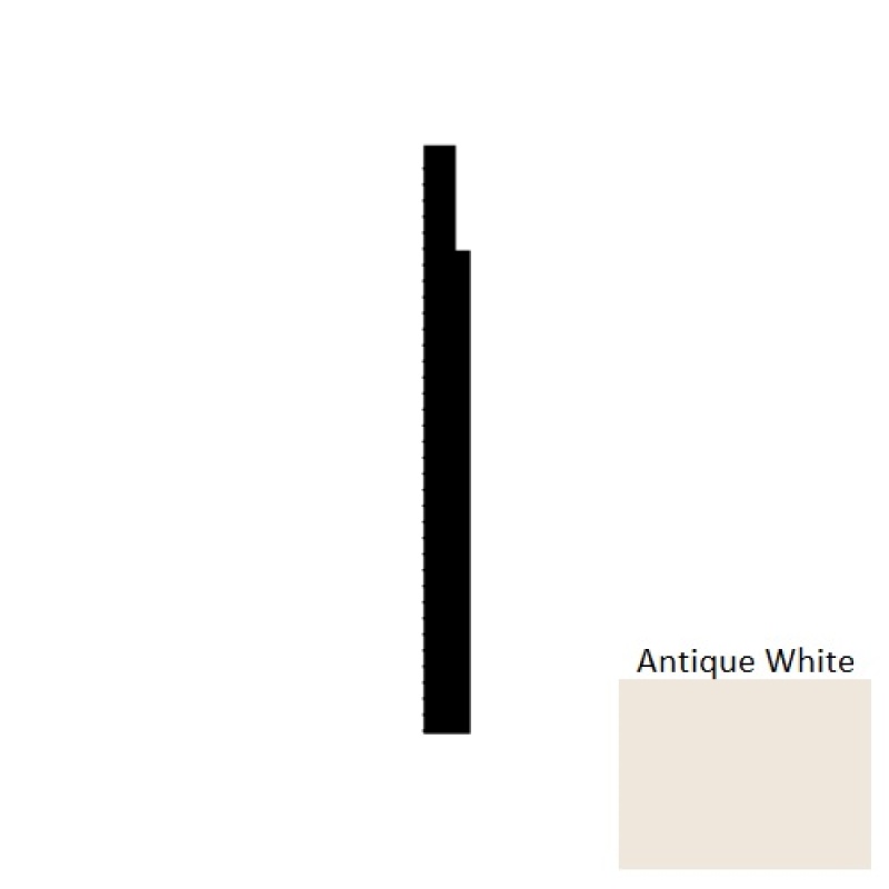 Antique White Bliss SCB Rubber Wall Base