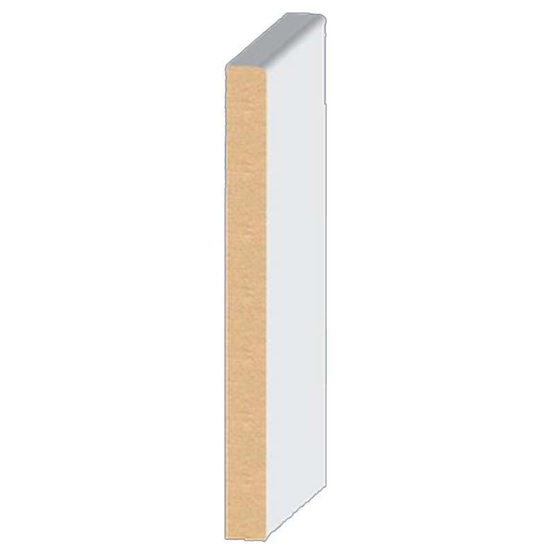 1 Eased Edge Craftsman MDF Floor Trim