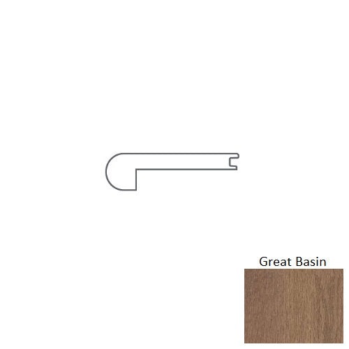 Landmark Sliced Oak Great Basin Hardwood Flush Stairnose