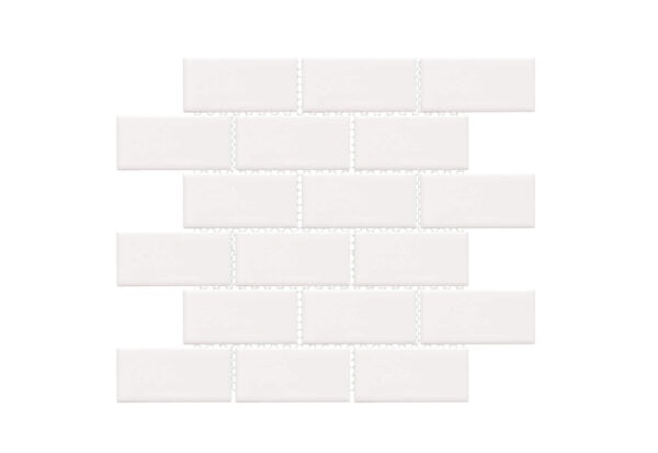 Artisan Plus Albar Porcelain Mosaic - 2" X 4" Brick - Glossy