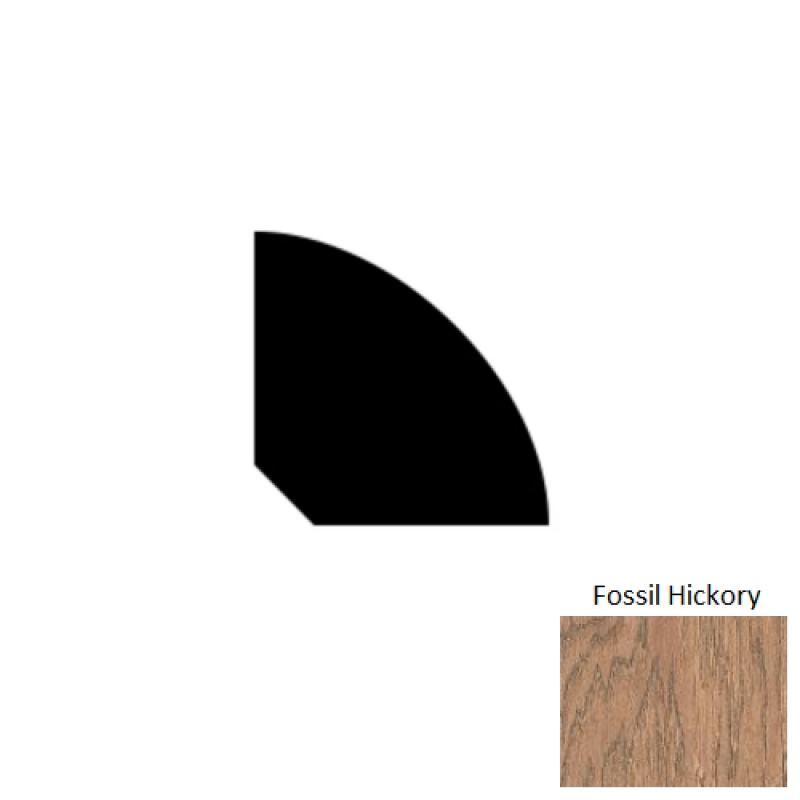 Whistlowe Fossil Hickory Quarter Round Moulding