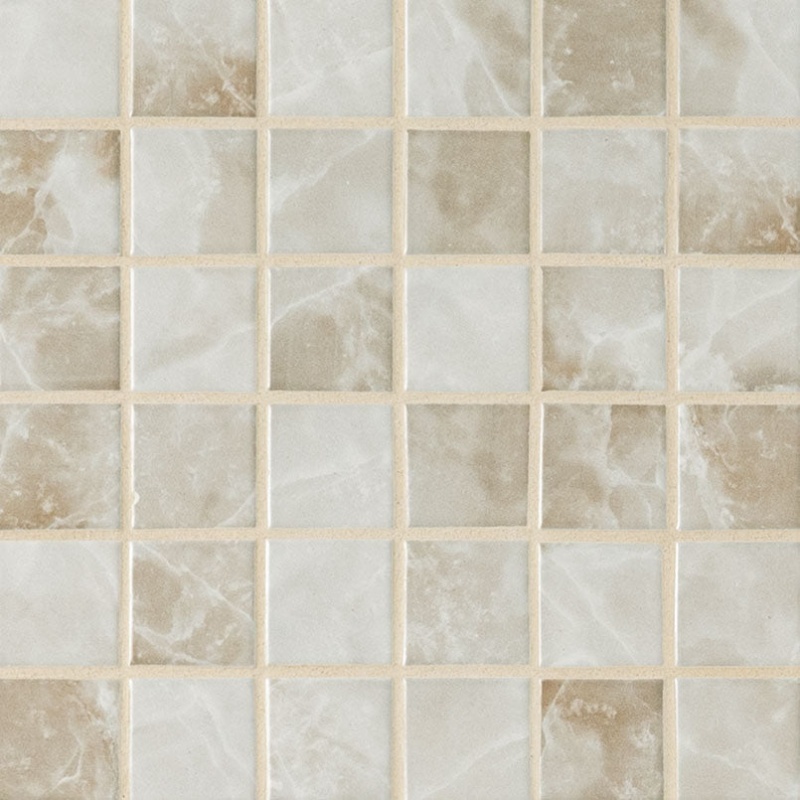 Terra Onyx Porcelain Mosaic - 2" X 2" - Matte