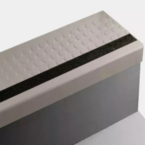 Johnsonite Shoreline Raised Round Rubber Stair Tread Trim