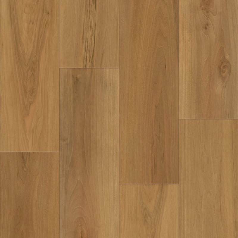 Refine Pressed Maury Walnut Wpc Luxury Vinyl Plank Flooring - Embossed - 7" X 48"