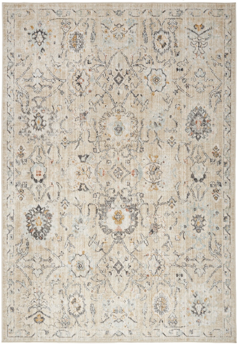 Oushak Home Cream Vintage Area Rug