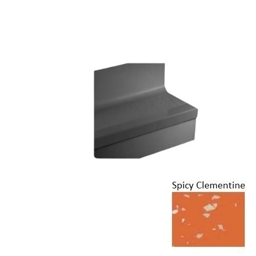 Johnsonite Spicy Clementine Cubis Rubber Moulding Trim