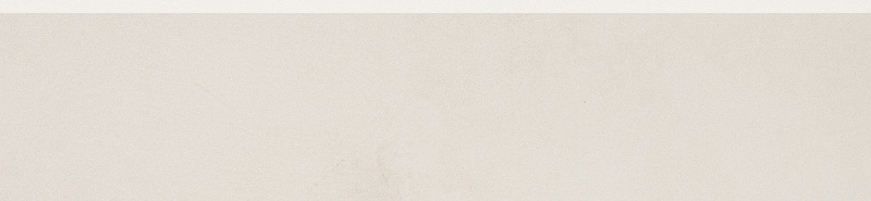 Block White Porcelain Floor & Wall Trim - 3" x 24" Bullnose - Matte