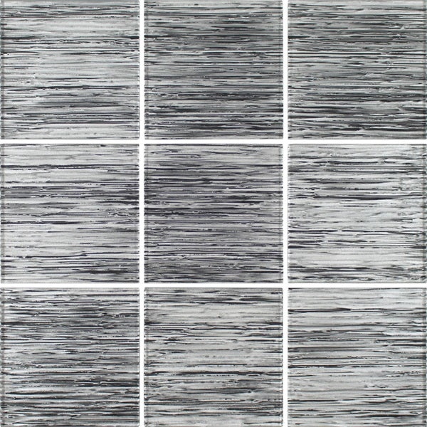 Aquatica Rainbow Dusk 2 Glass Tile - Glossy - 6" X 6"