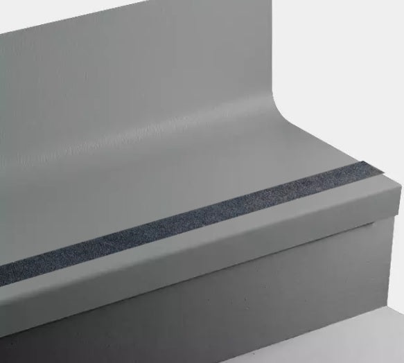 Johnsonite Hunter Green Hammered Rubber Stair Tread
